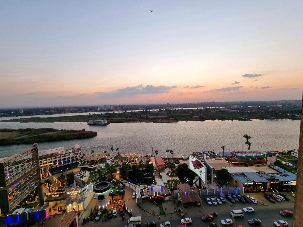 Amazing Nile View And Pyramids Apartment Cairo Exterior foto