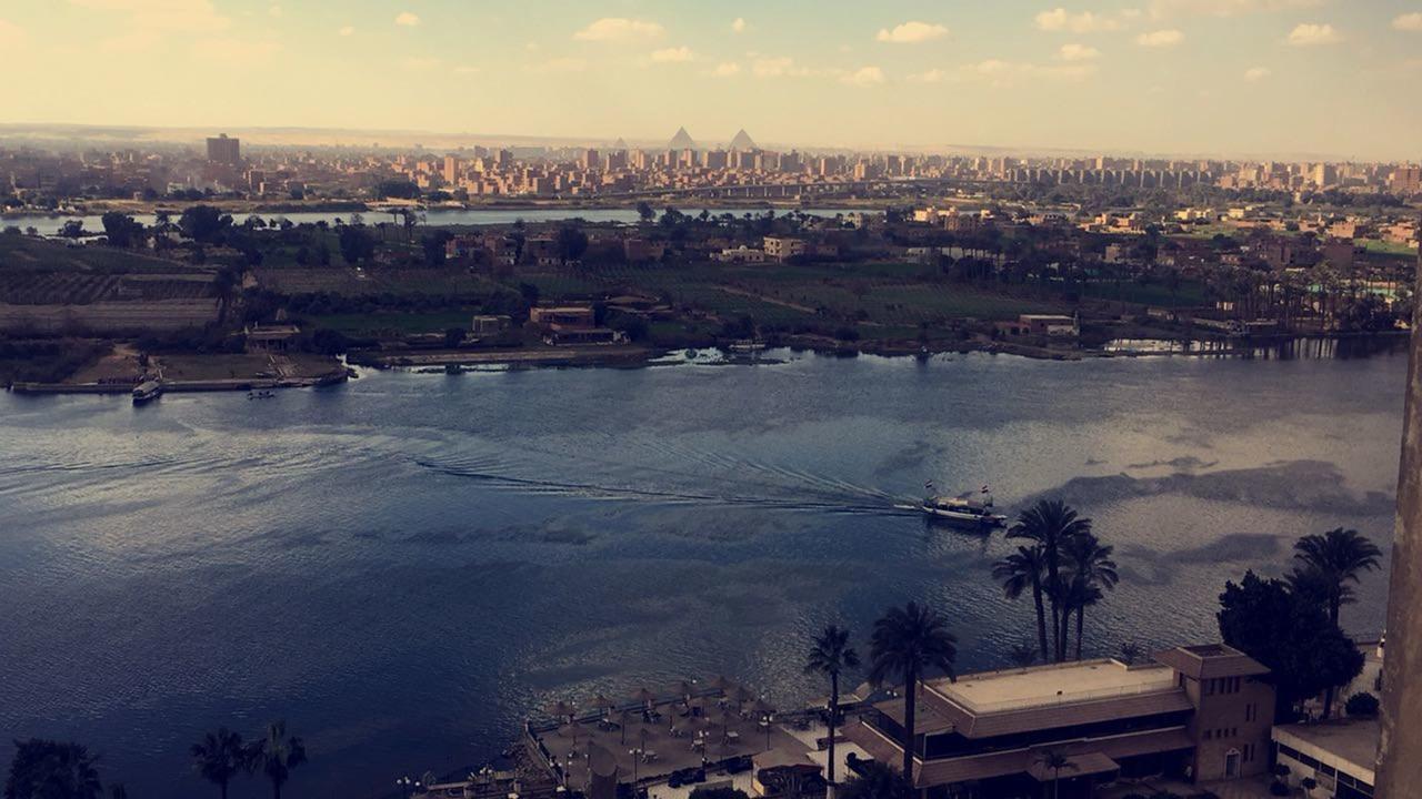 Amazing Nile View And Pyramids Apartment Cairo Exterior foto